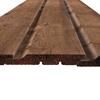 Vuren halfhouts rabat geïmpregneerd bruin - 19x127 mm